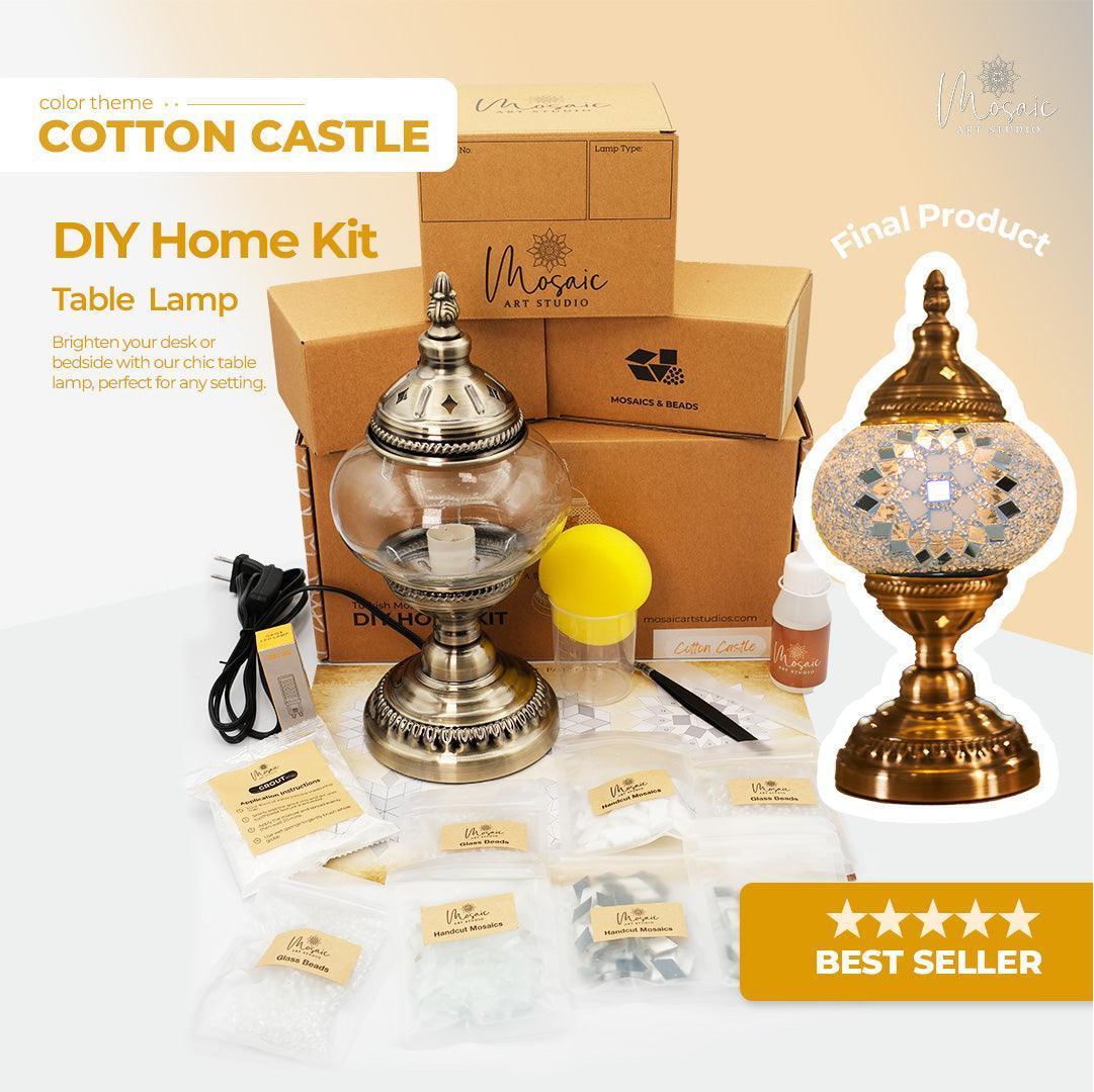 COTTON CASTLE Color Theme Turkish Mosaic Lamp DIY Home Kit - Image 2