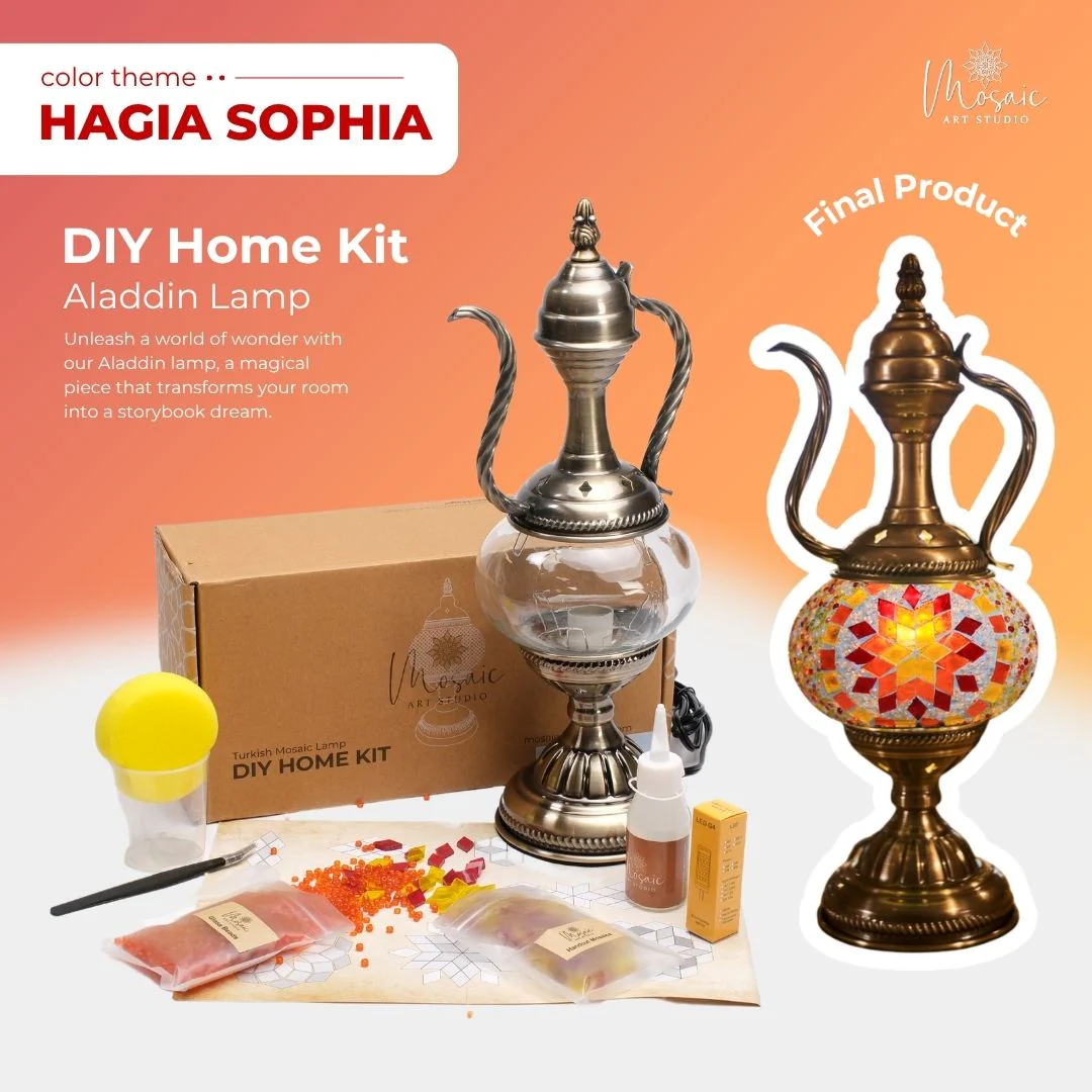 Mosaic Lamp DIY Home Kit - Image 27