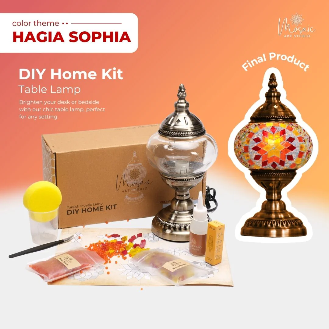Mosaic Lamp DIY Home Kit - Image 23