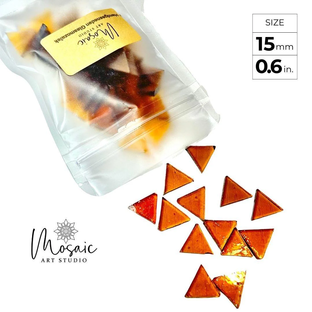 Hand-cut Mosaics - TRIANGLE Shape - Image 14