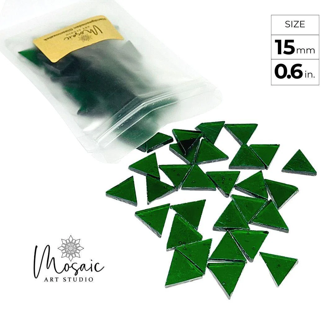 Hand-cut Mosaics - TRIANGLE Shape - Image 22