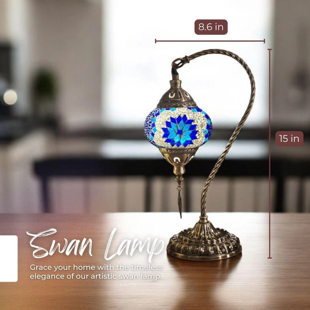Ready-made Mosaic Lamp - Aegean Flower - Image 5