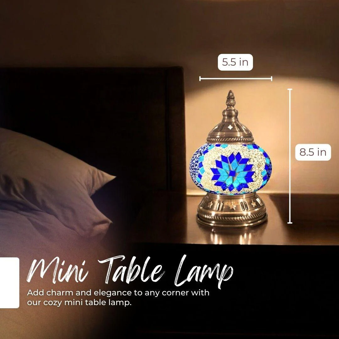 Ready-made Mosaic Lamp - Aegean Flower - Image 6