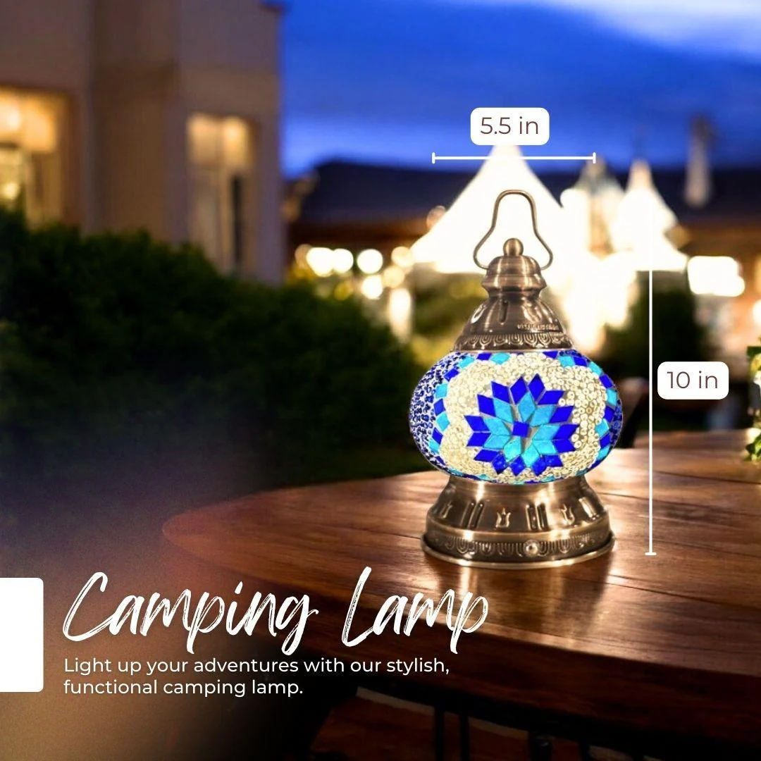 Ready-made Mosaic Lamp - Aegean Flower - Image 7