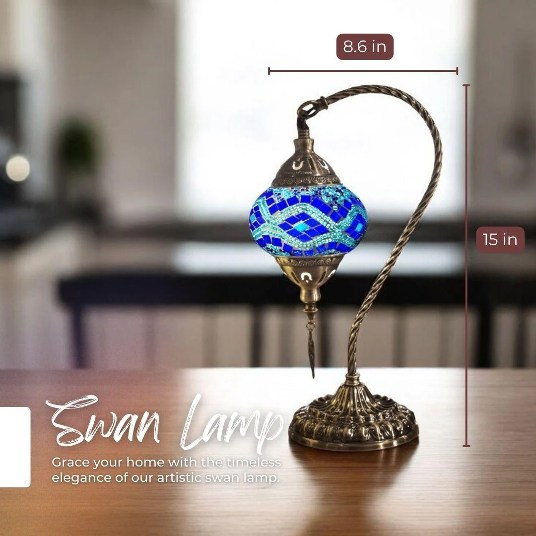 Ready-made Mosaic Lamp - Aegean Wave - Image 5