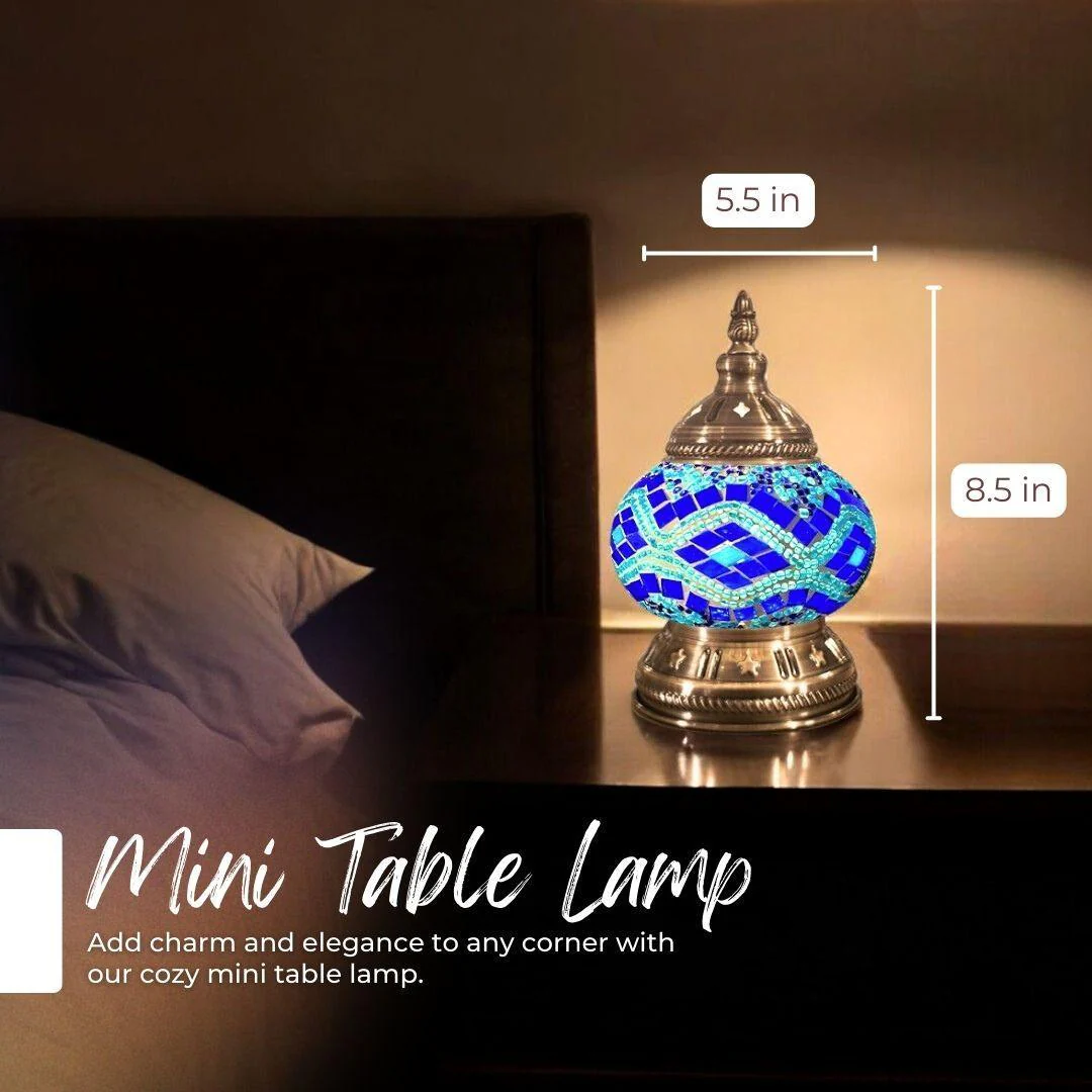 Ready-made Mosaic Lamp - Aegean Wave - Image 6
