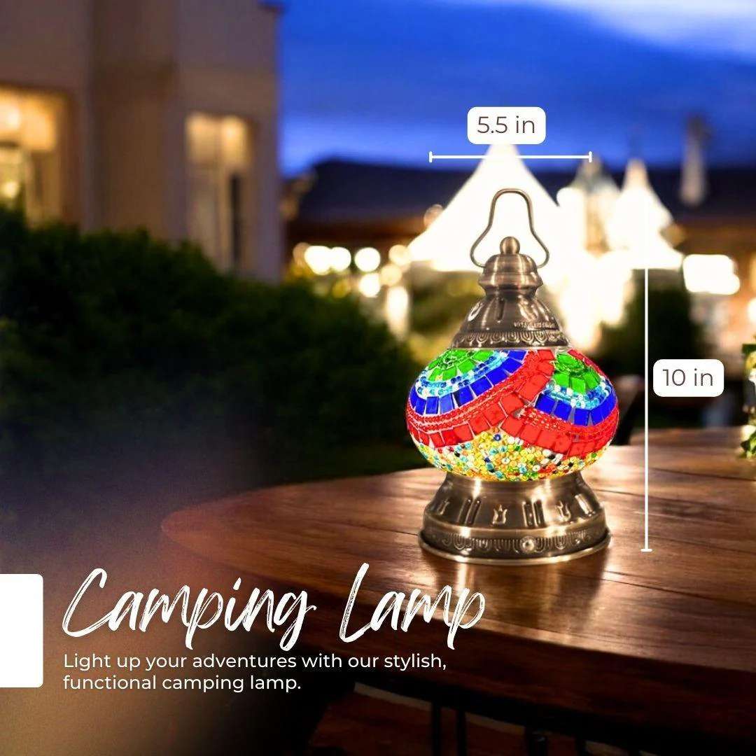 Ready-made Mosaic Lamp - Cappadocia Crescents - Image 7