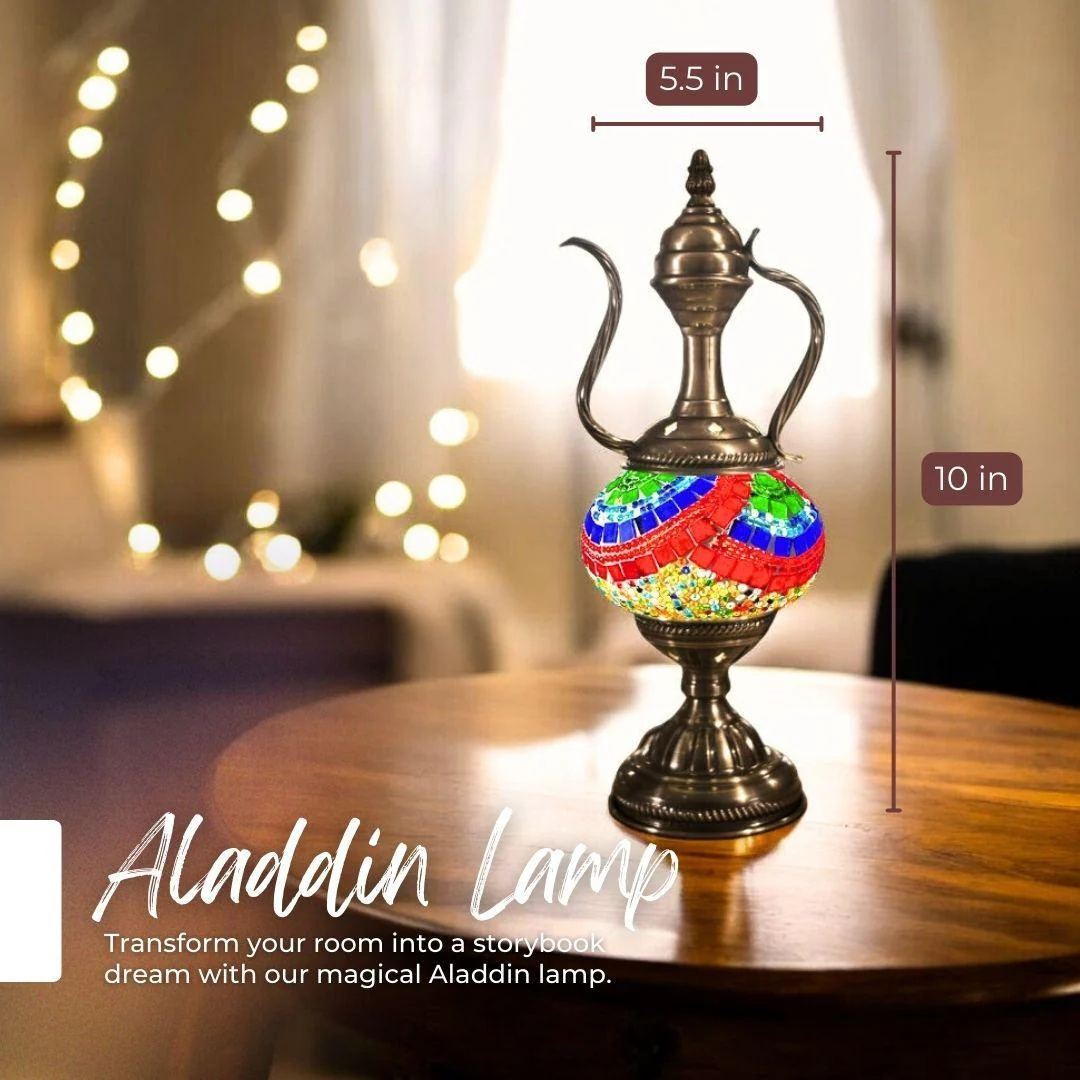 Ready-made Mosaic Lamp - Cappadocia Crescents - Image 8