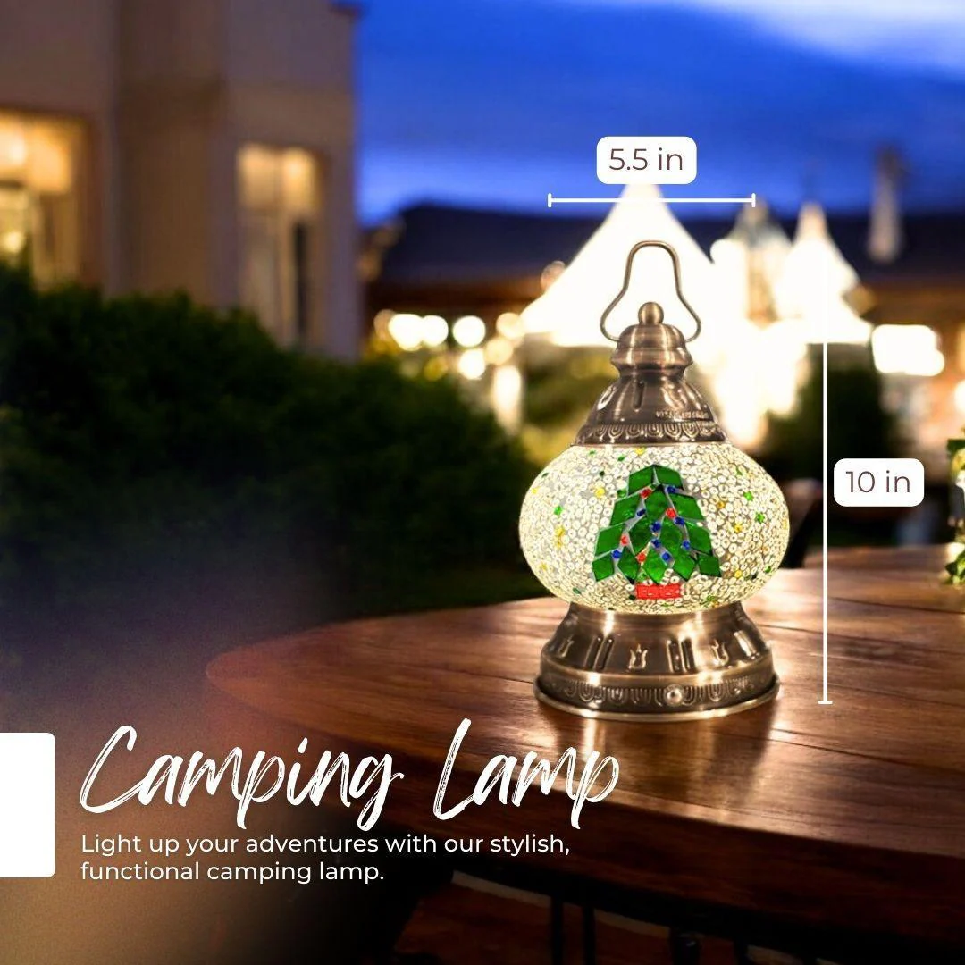 Ready-made Mosaic Lamp - Christmas Tree - Image 7