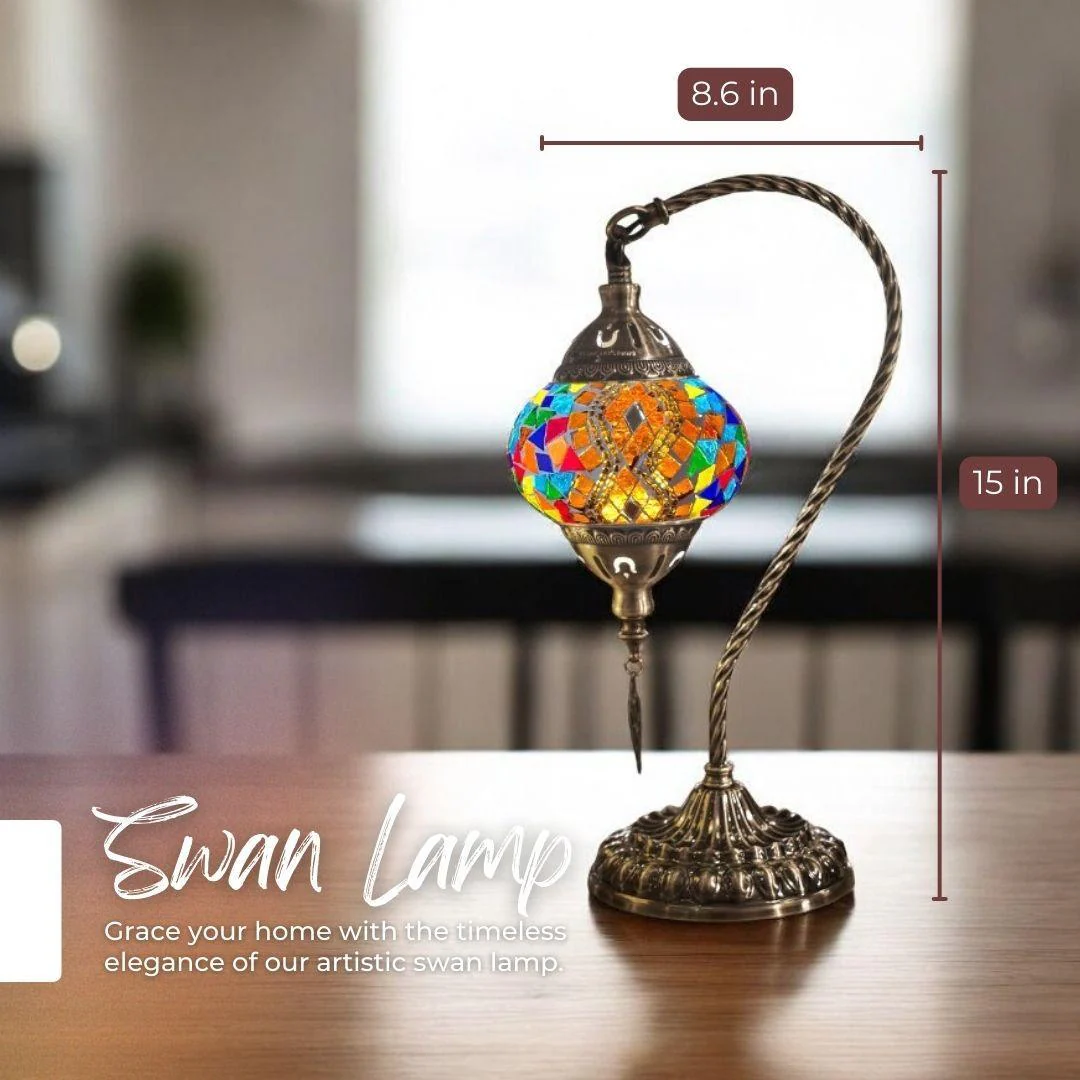Ready-made Mosaic Lamp - Festive Diamonds - Image 5