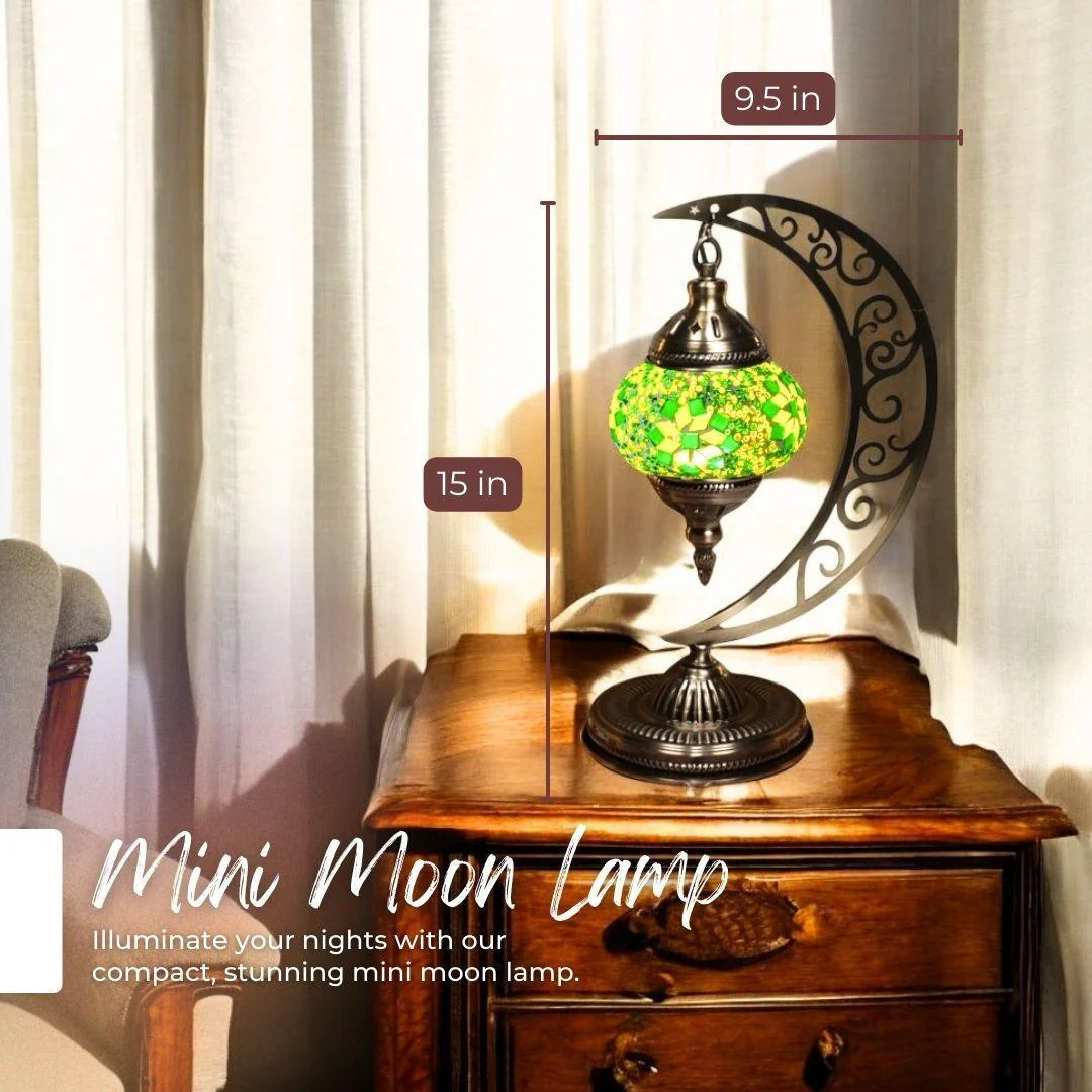 Ready-made Mosaic Lamp - Lemon-Lime Sunflower - Image 4