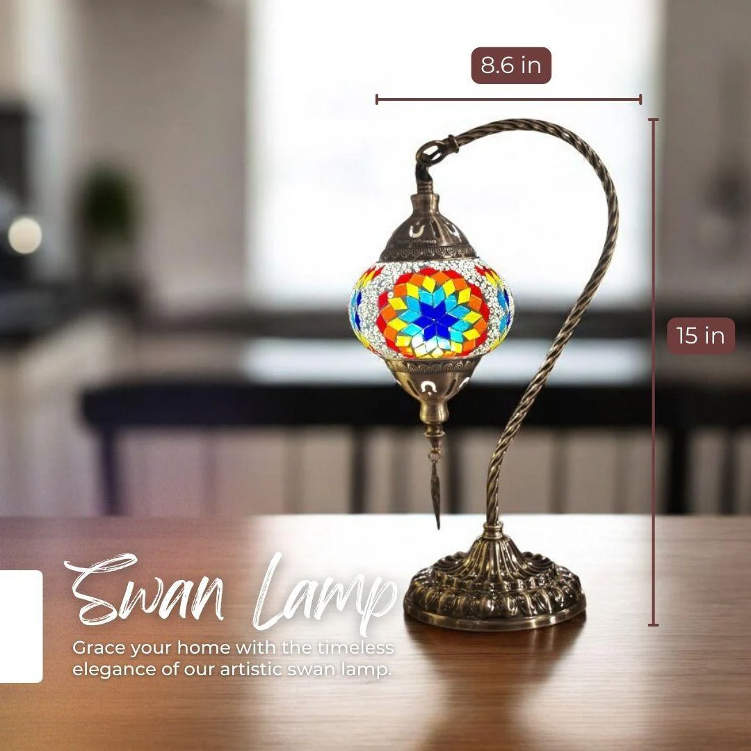 Ready-made Mosaic Lamp - Rainbow Starburst - Image 5