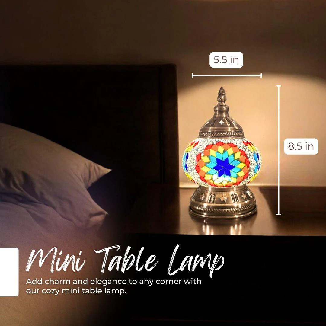 Ready-made Mosaic Lamp - Rainbow Starburst - Image 6