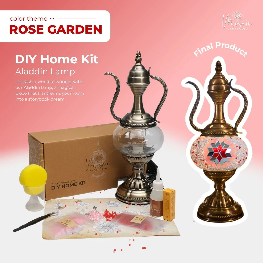 Mosaic Lamp DIY Home Kit - Image 39